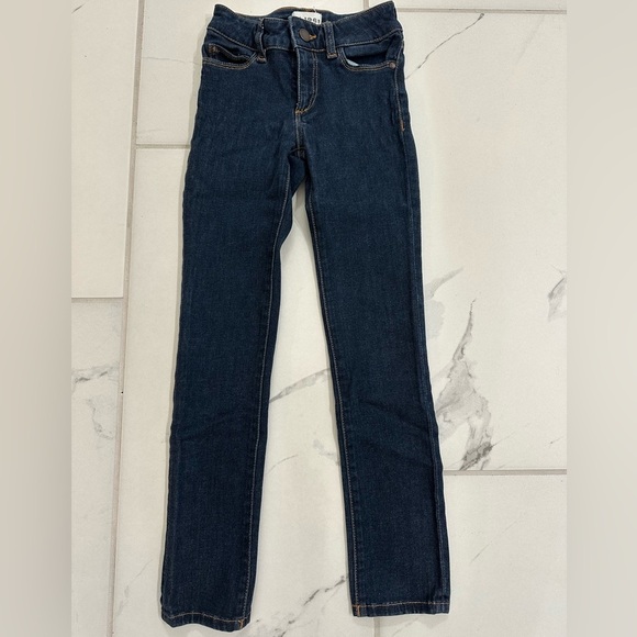 DL 1961 Jeans Girls Size 7 Chloe Skinny Blue Monroe Mid Rise Denim Pants - Picture 1 of 7